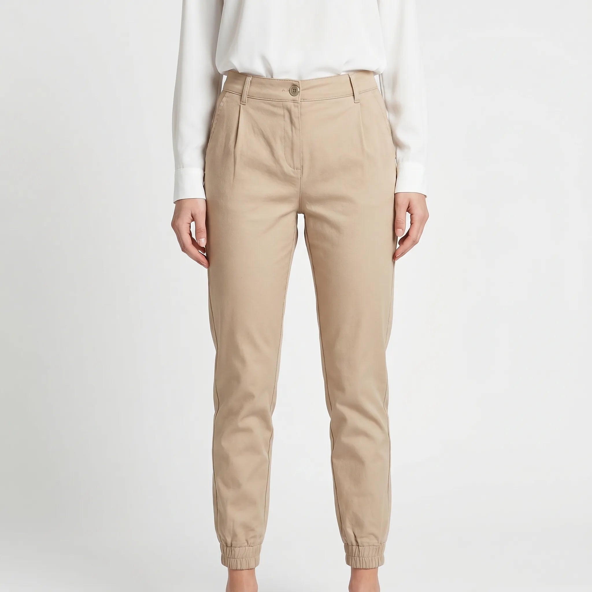 Avelia - Pantalon Chino Décontracté