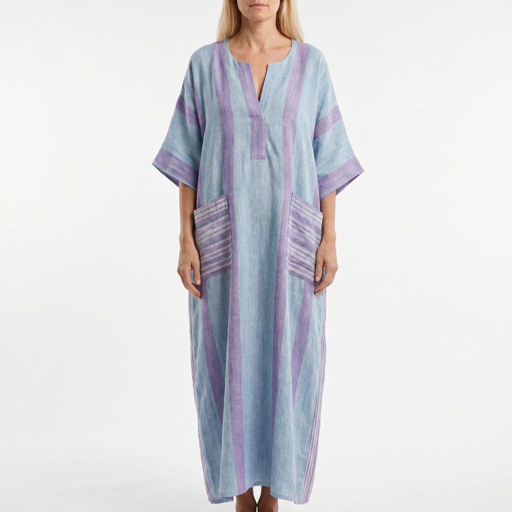 Azuria - Robe Caftan Longue Ample