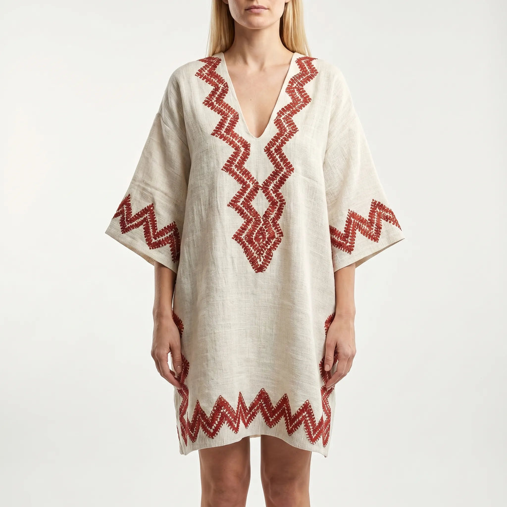 Bohemis - Tunique Kaftan Coupe Ample