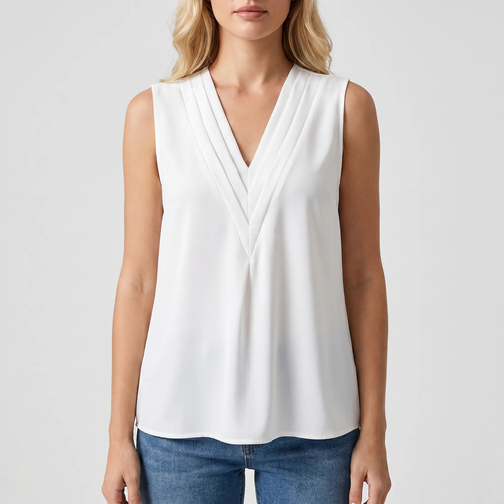 Célianne - Blouse Sans Manches