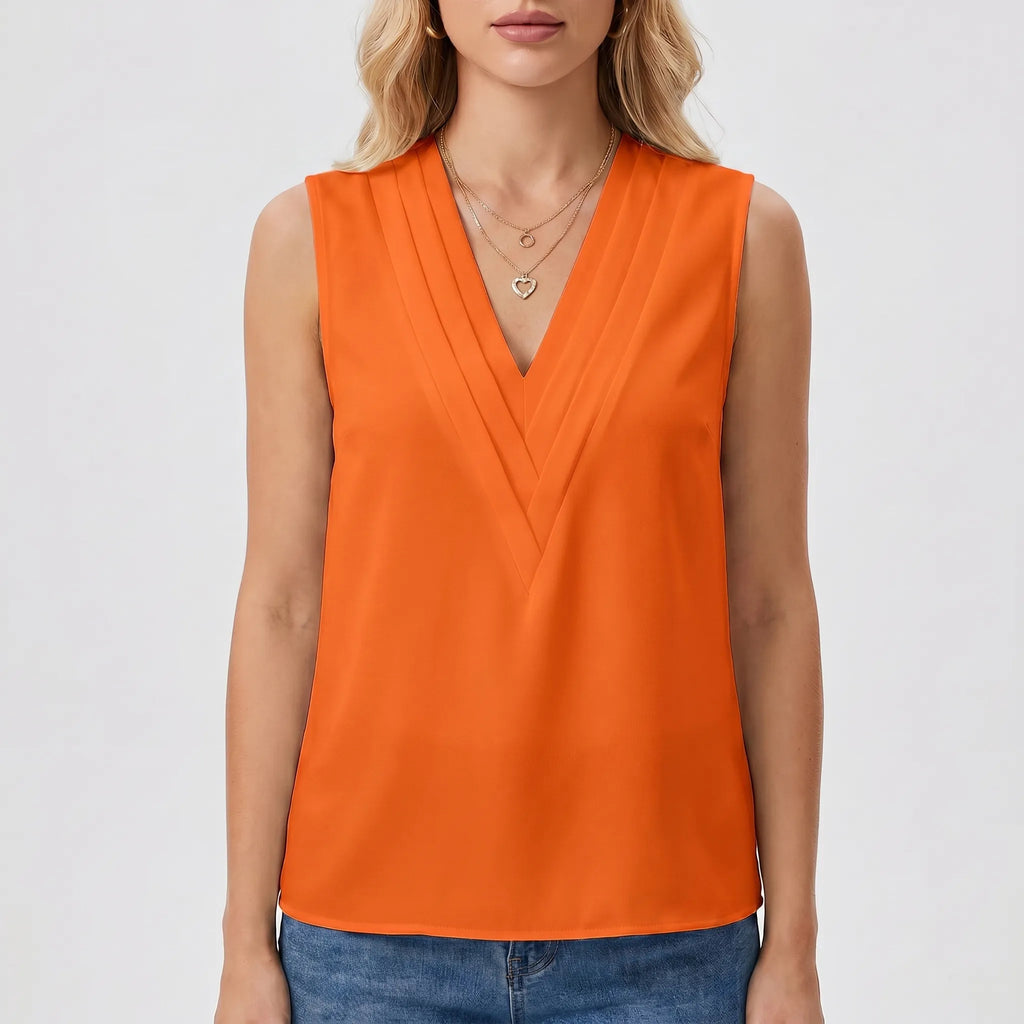 Célianne - Blouse Sans Manches
