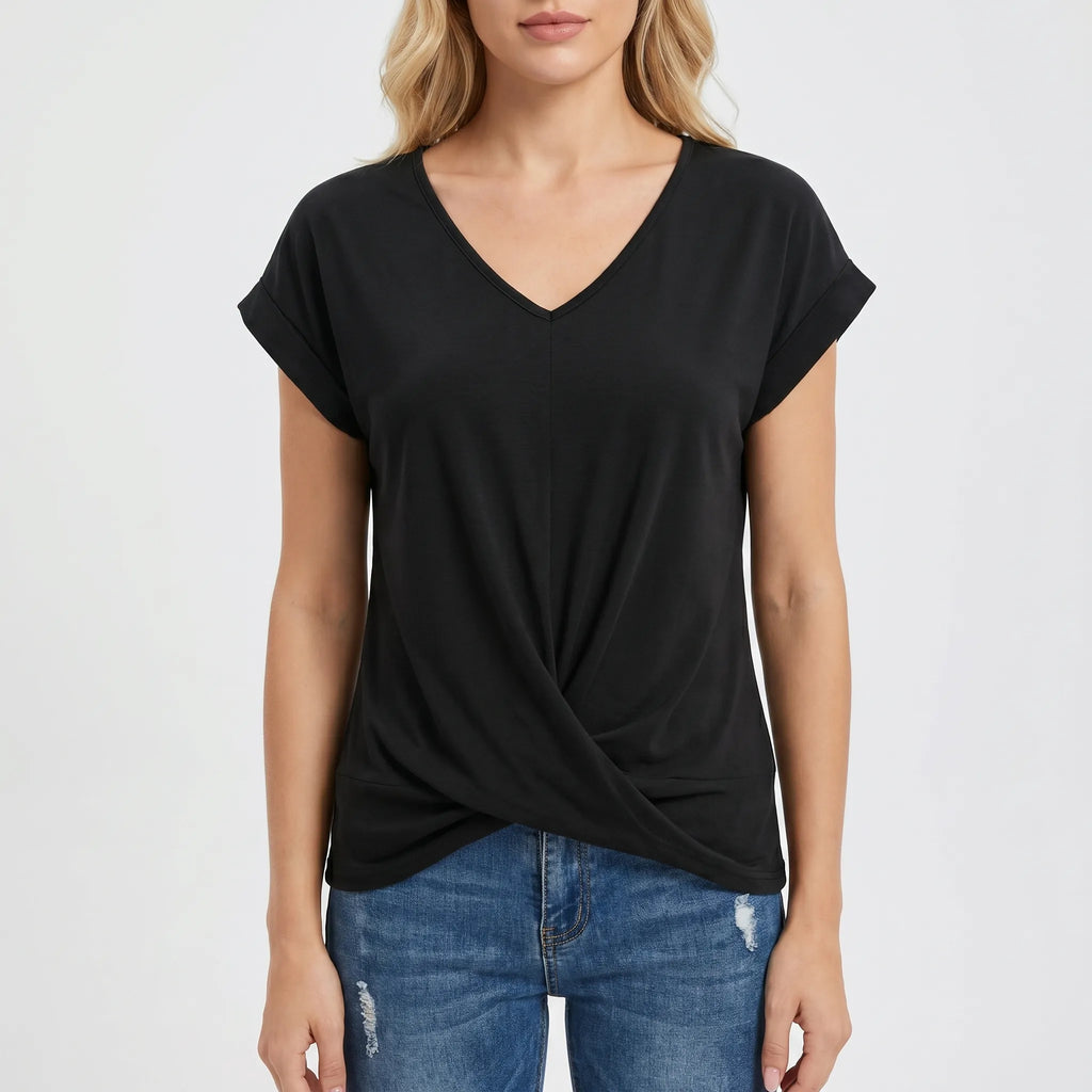 Célura - T-Shirt À Col En V