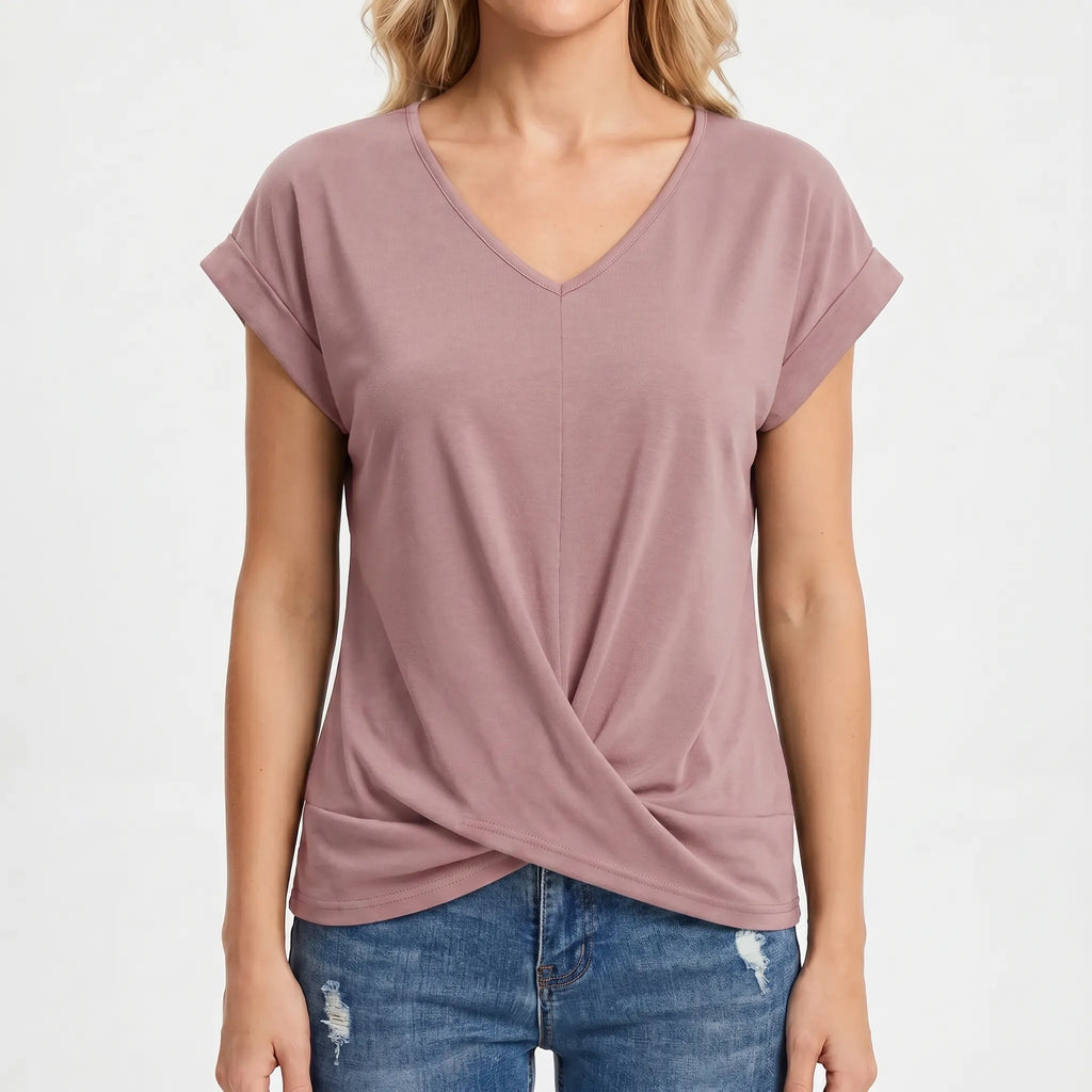 Célura - T-Shirt À Col En V