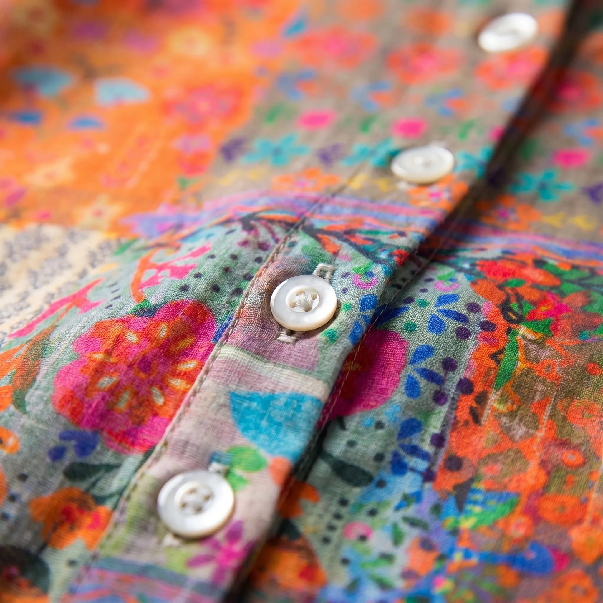 Floralis - Blouse Tunique Fluide Imprimée