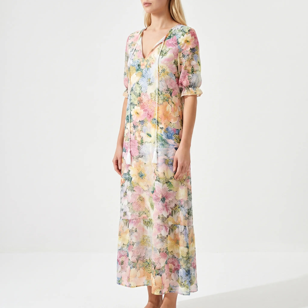 Floréane - Robe Maxi Fluide