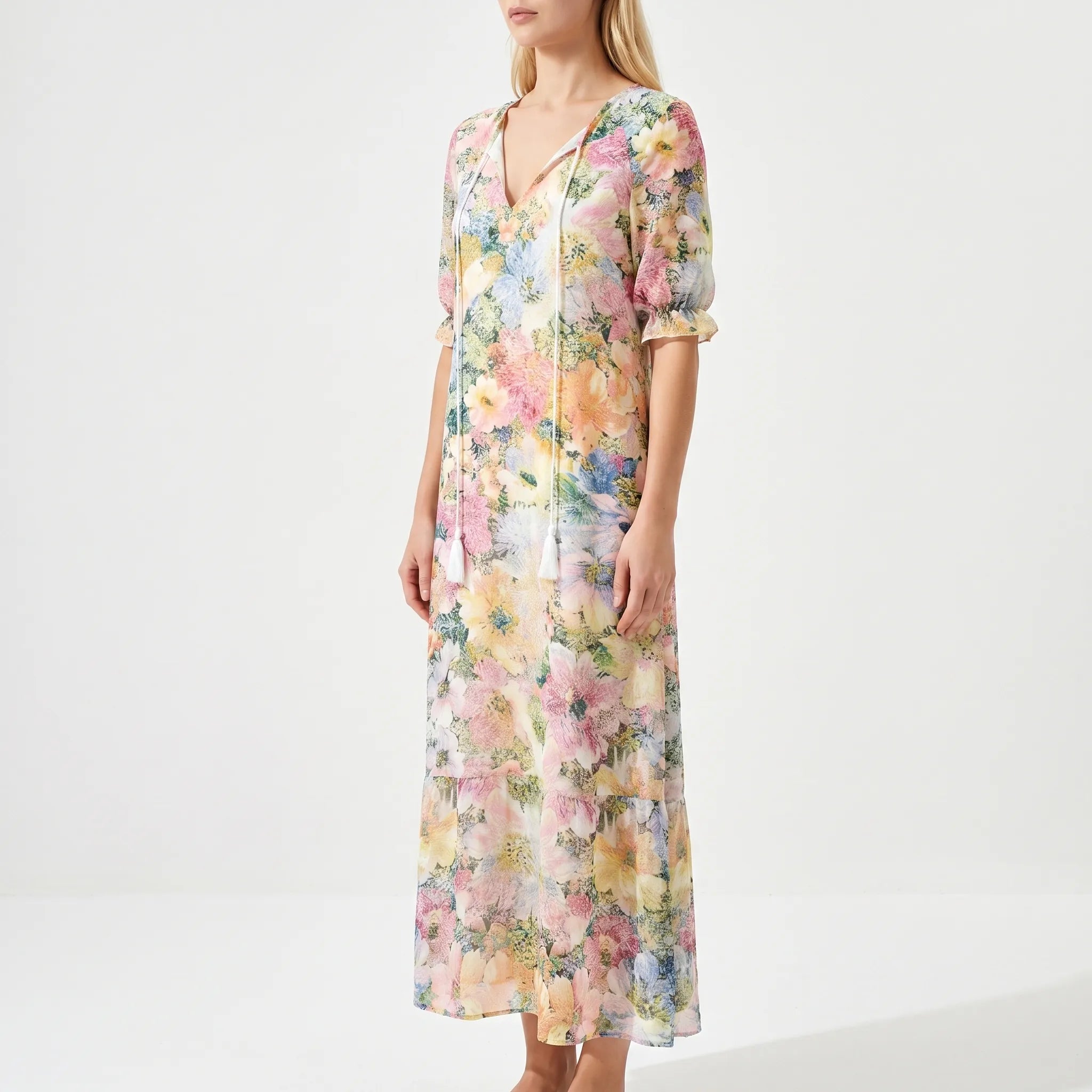 Floréane - Robe Maxi Fluide