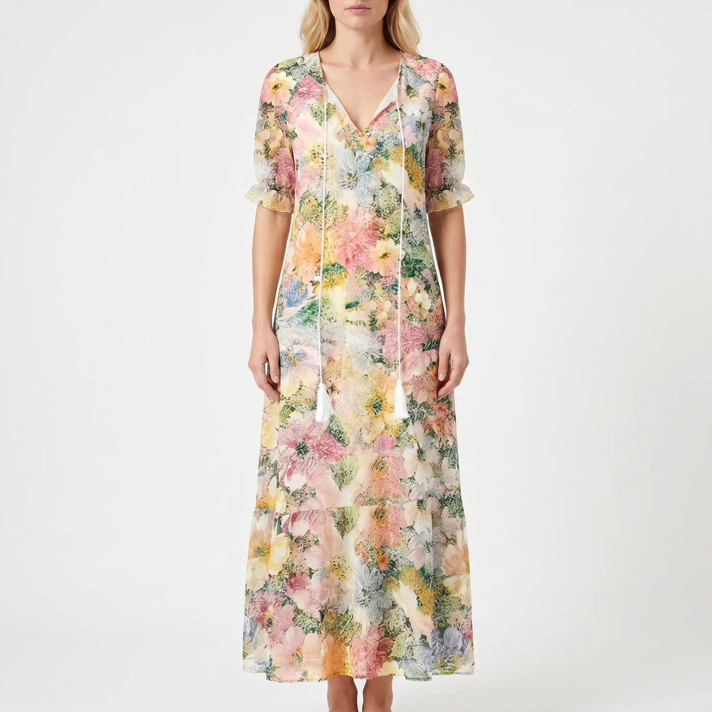 Floréane - Robe Maxi Fluide