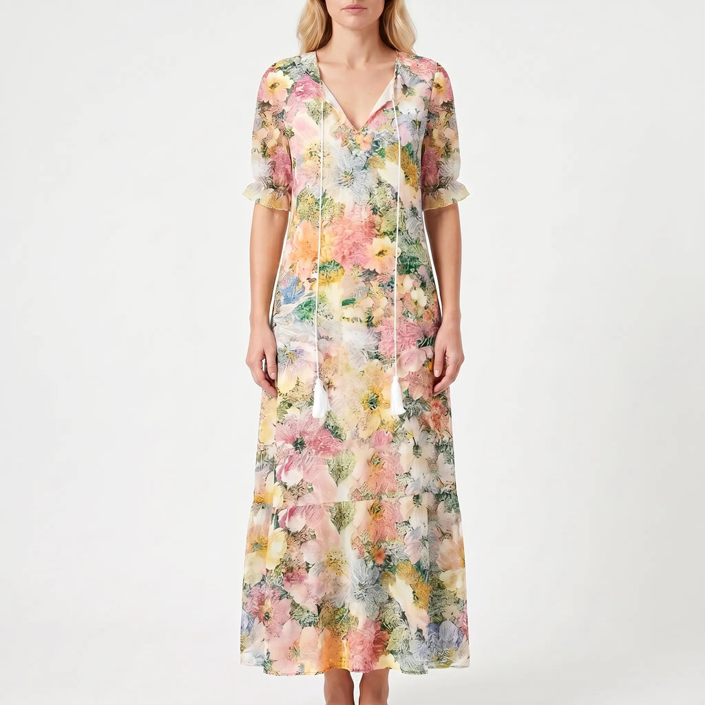 Floréane - Robe Maxi Fluide