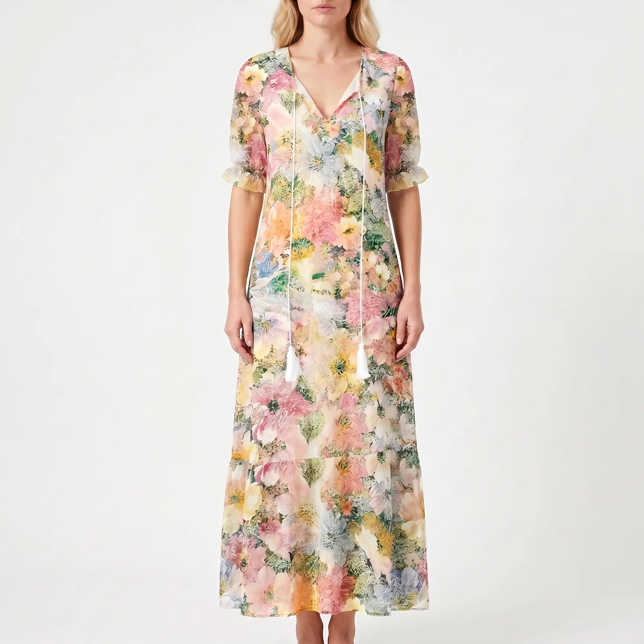 Floréane - Robe Maxi Fluide
