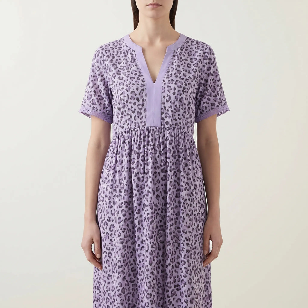 Floriana - Robe D'été Coupe Midi