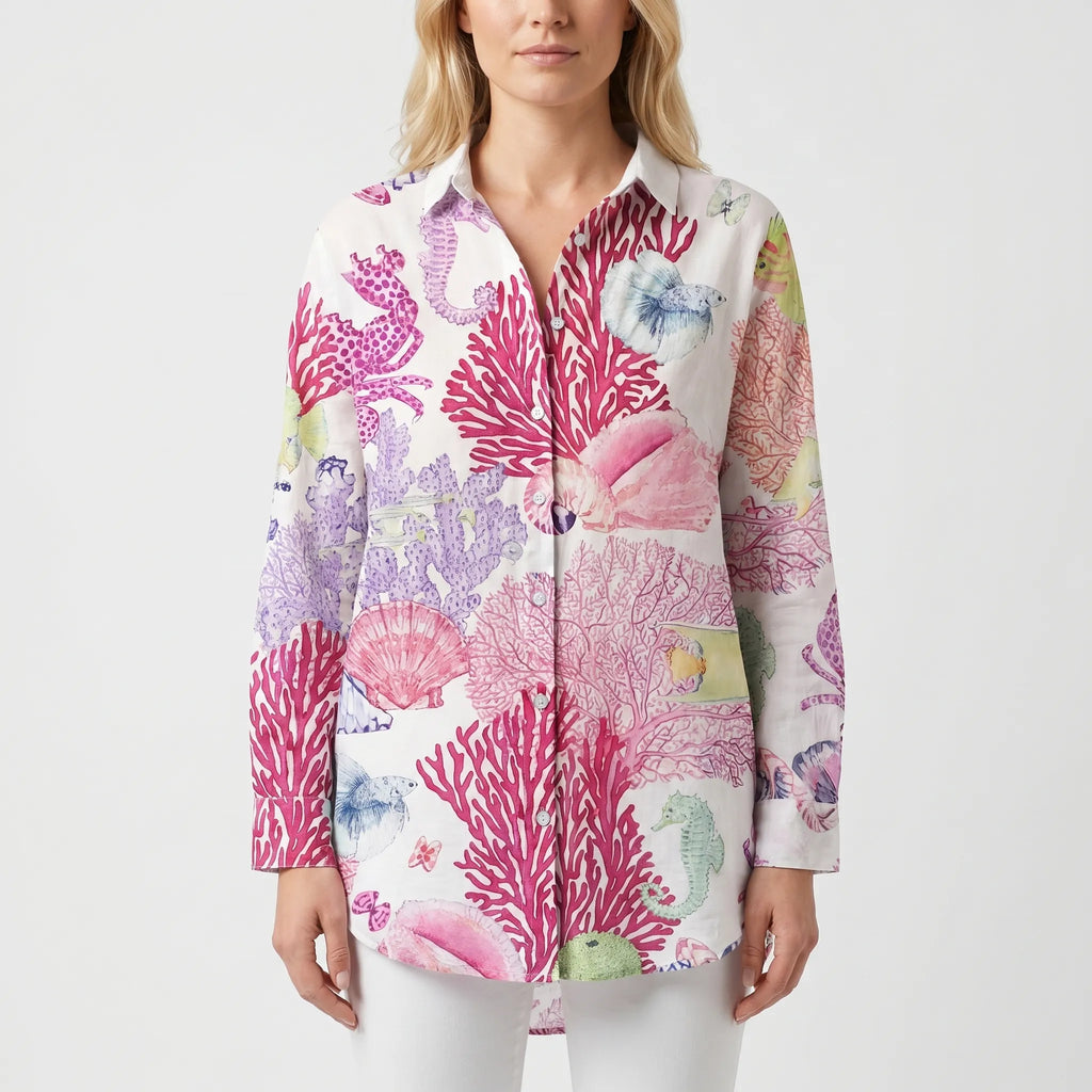 Ocelia - Blouse Ample Imprimée