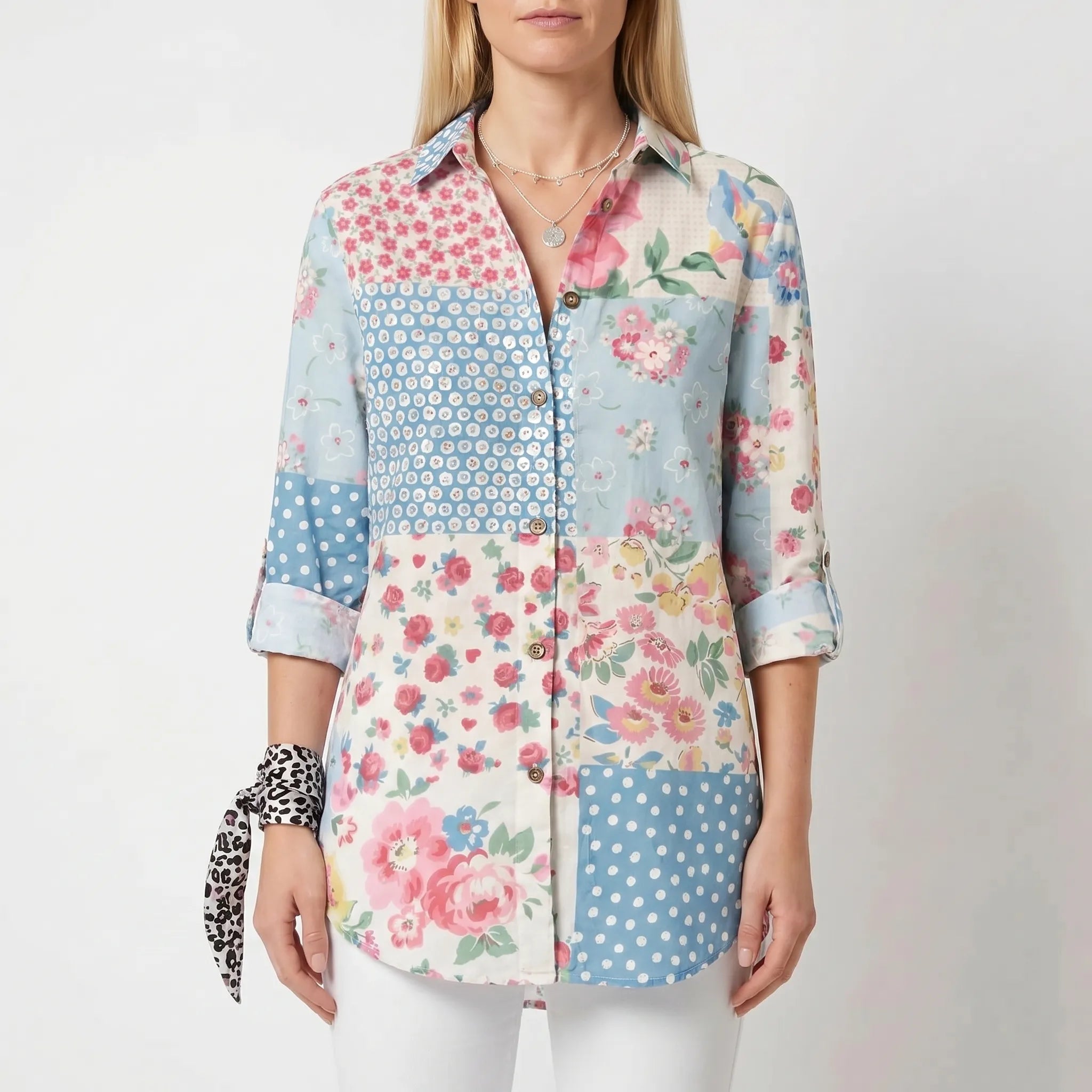 Ocelia - Blouse Ample Imprimée