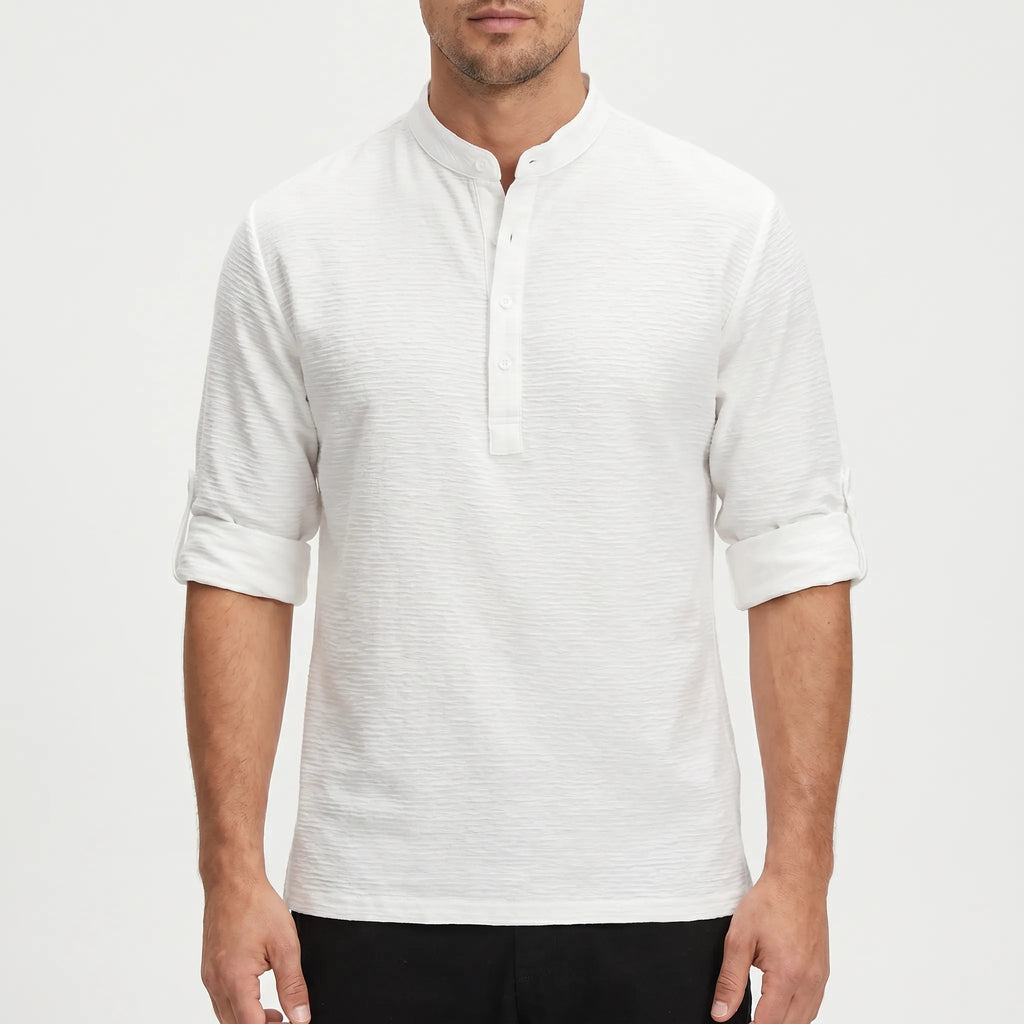 Olaris - Chemise À Col Mao