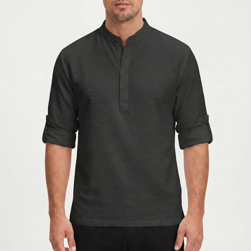 Olaris - Chemise À Col Mao