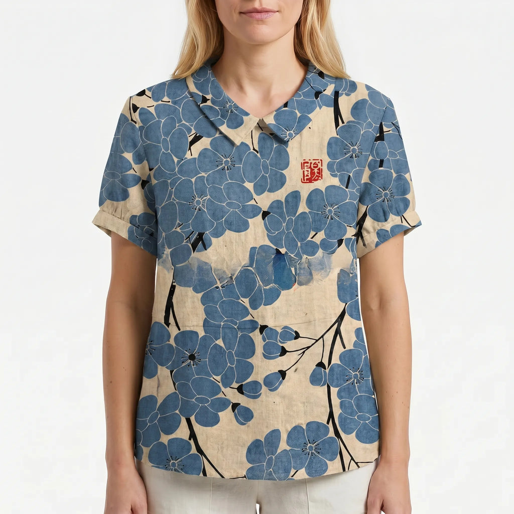 Olyvia - Blouse Tunique Fluide Pour Femme