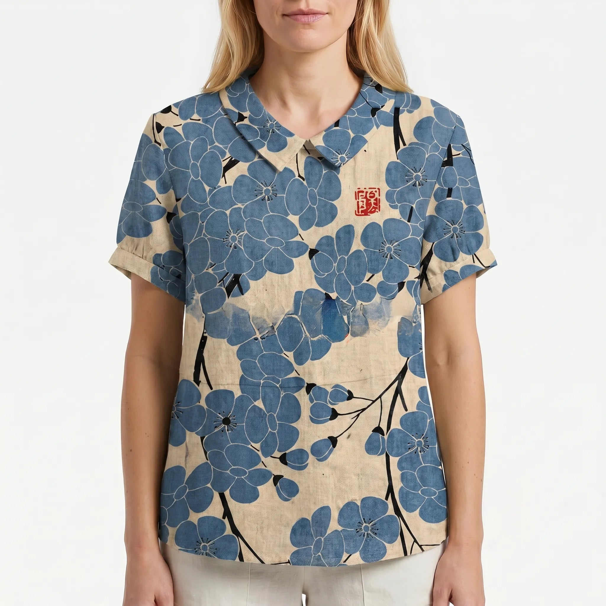 Olyvia - Blouse Tunique Fluide Pour Femme