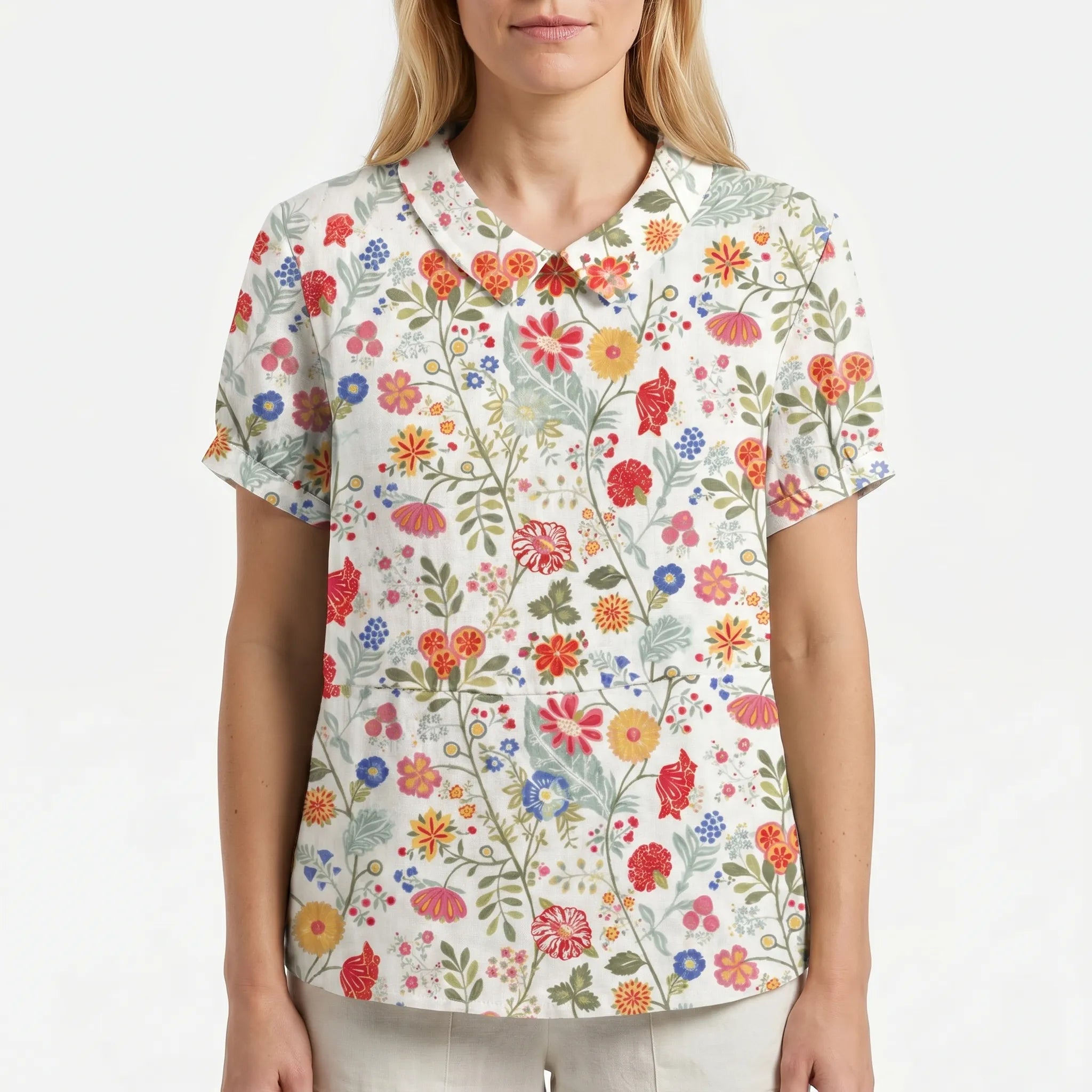 Olyvia - Blouse Tunique Fluide Pour Femme