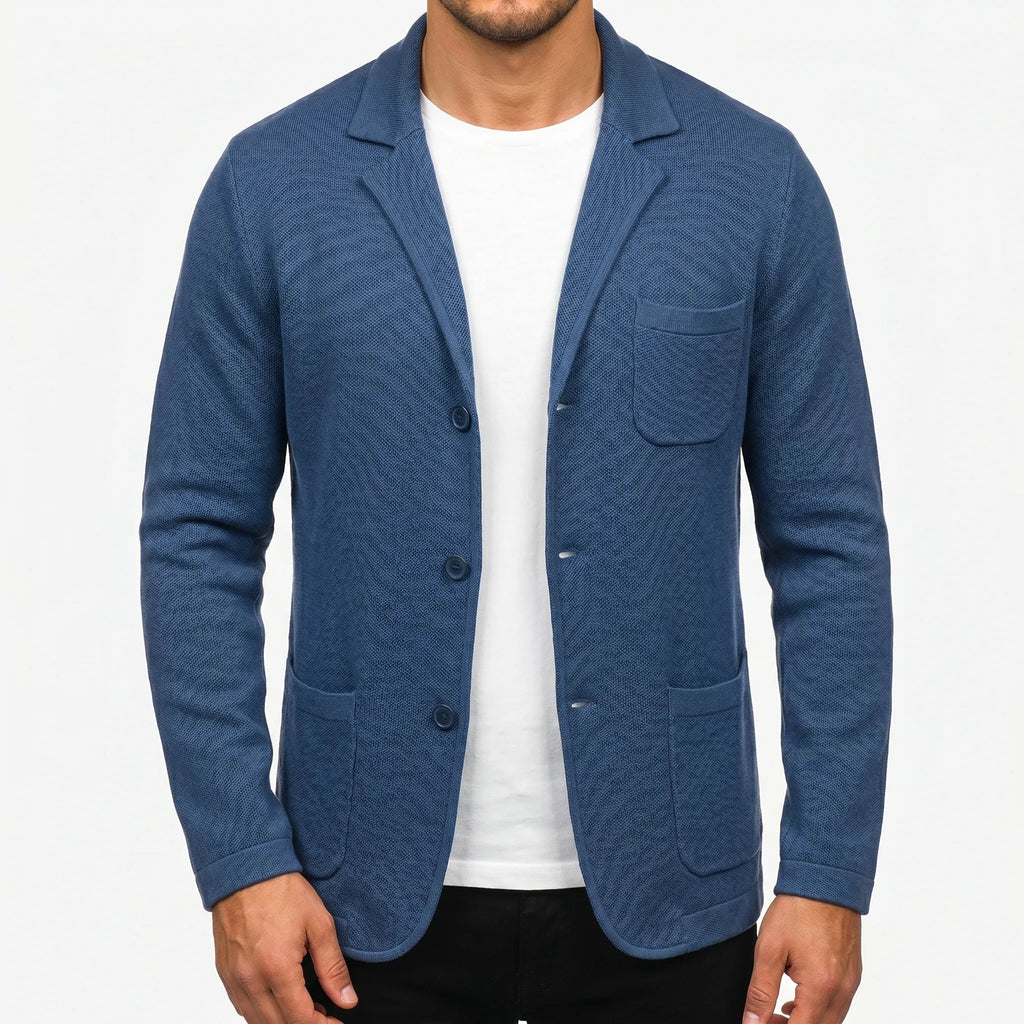 Vaelis - Blazer En Tricot Pour Homme