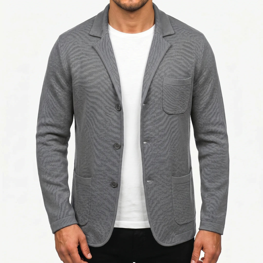 Vaelis - Blazer En Tricot Pour Homme