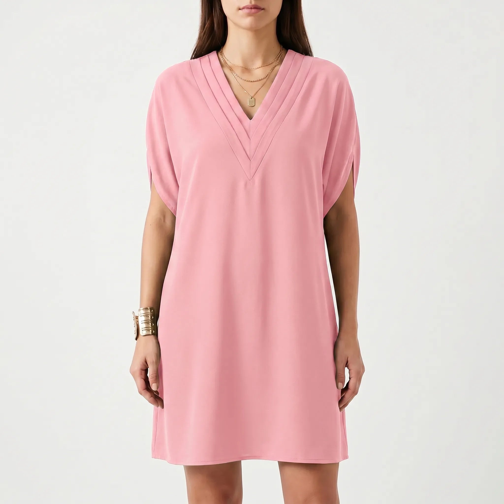 Vellia - Robe Courte Coupe Droite