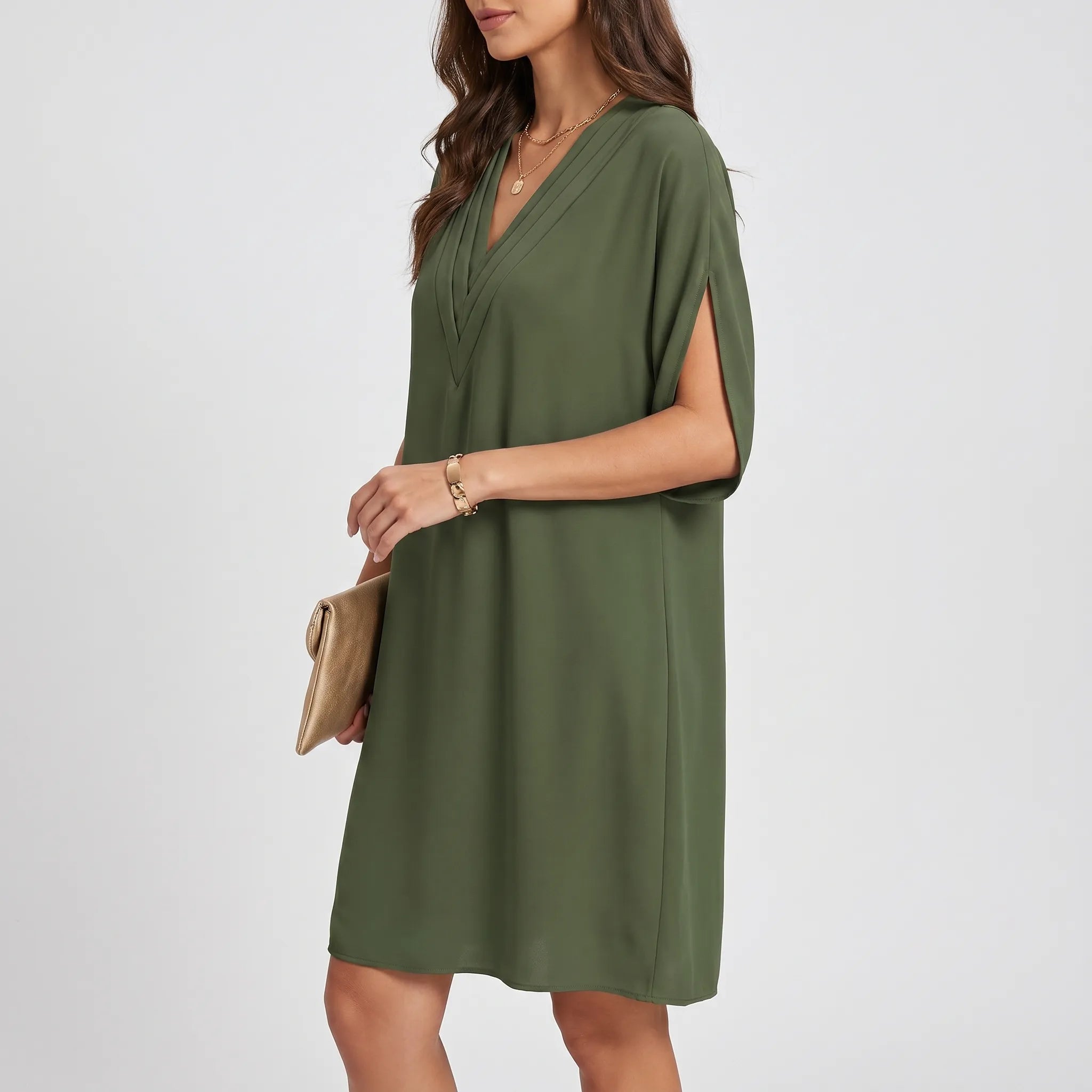 Vellia - Robe Courte Coupe Droite