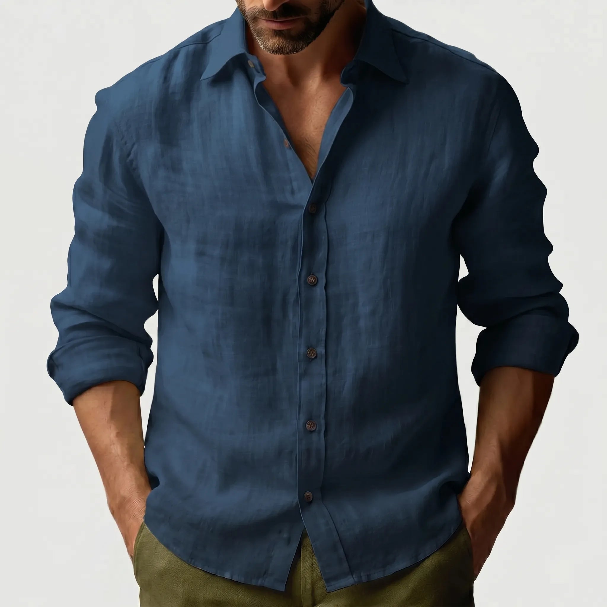 Ventalis - Chemise Boutonnée À Manches Longues