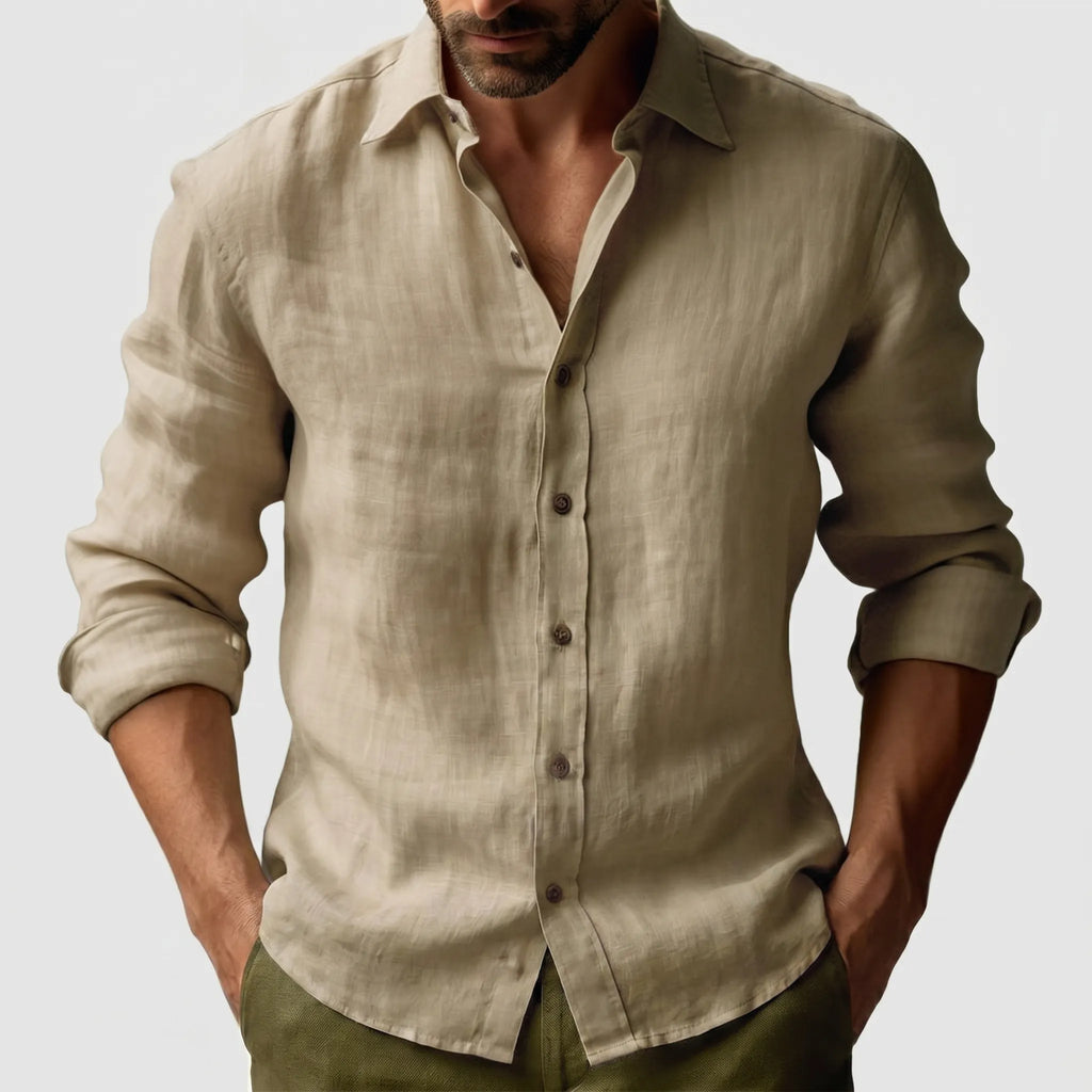 Ventalis - Chemise Boutonnée À Manches Longues