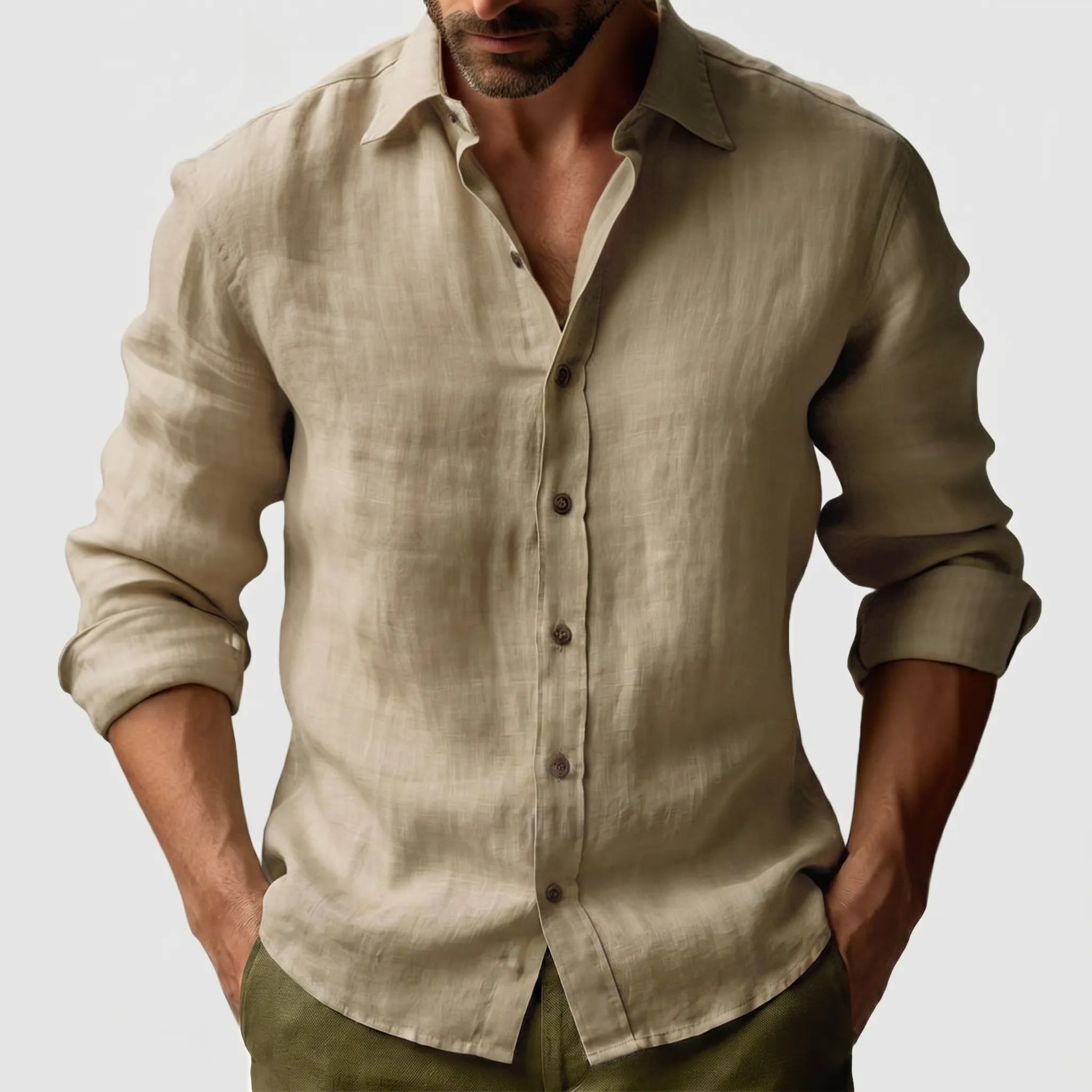 Ventalis - Chemise Boutonnée À Manches Longues