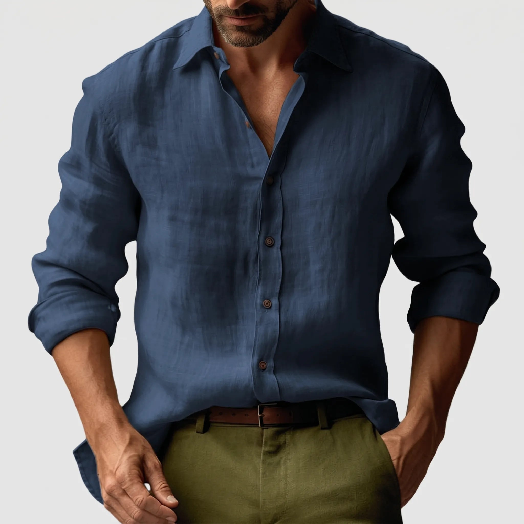 Ventalis - Chemise Boutonnée À Manches Longues