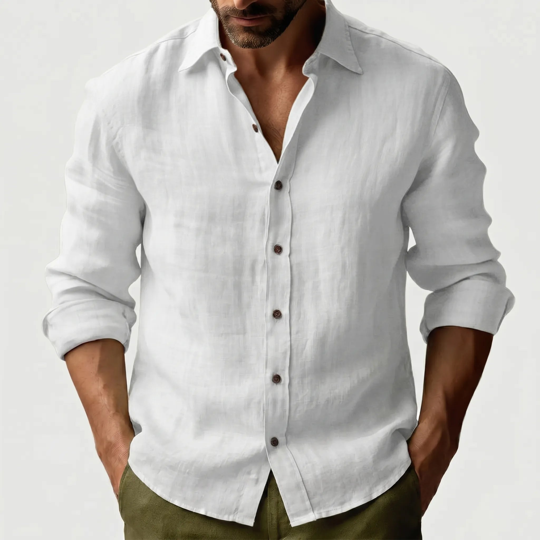 Ventalis - Chemise Boutonnée À Manches Longues