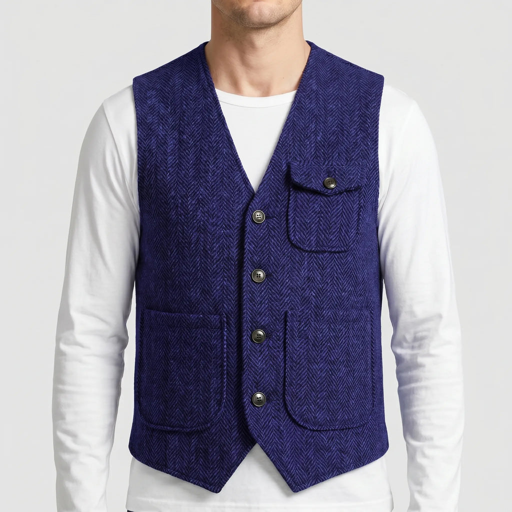Vestimio - Gilet De Costume Sans Manches