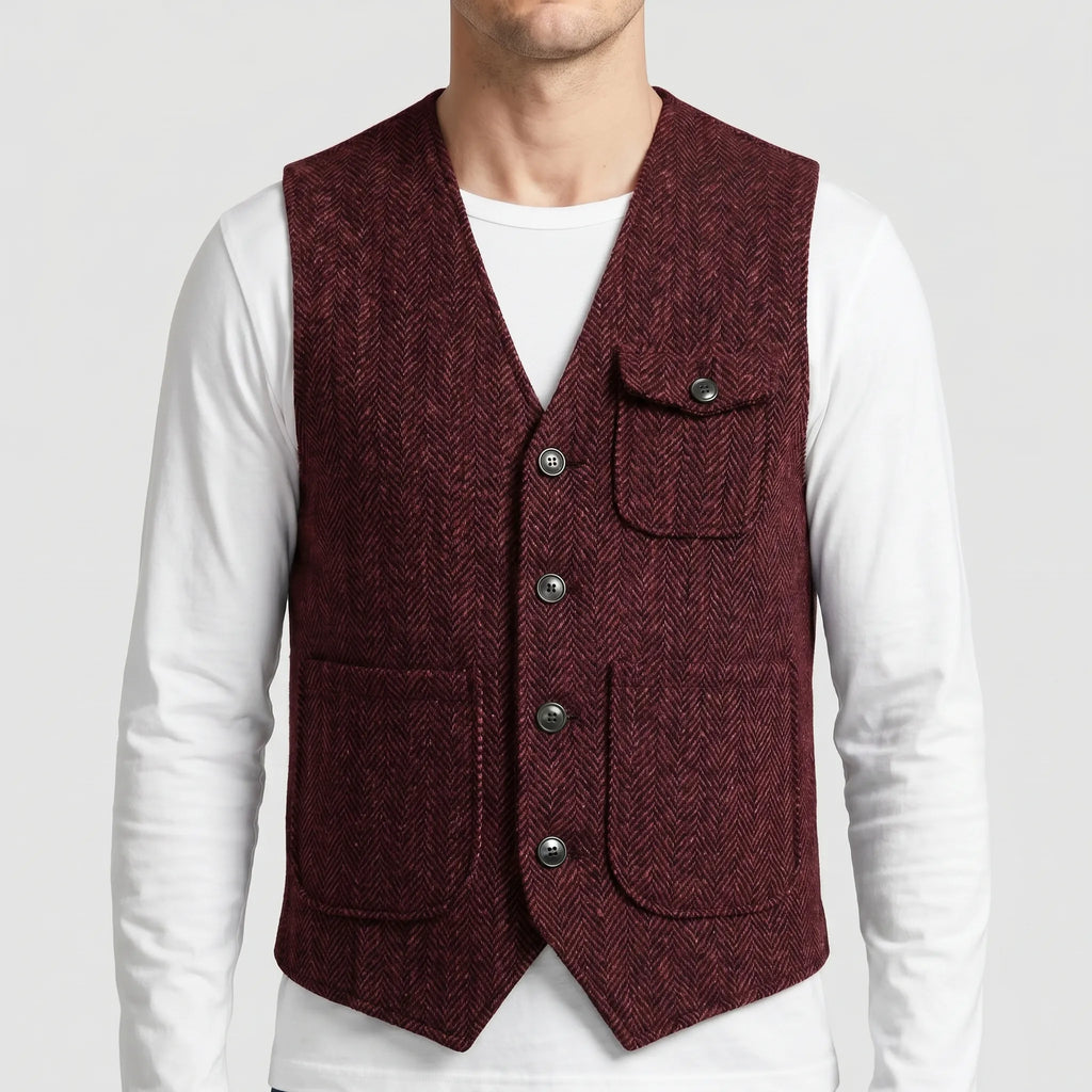 Vestimio - Gilet De Costume Sans Manches