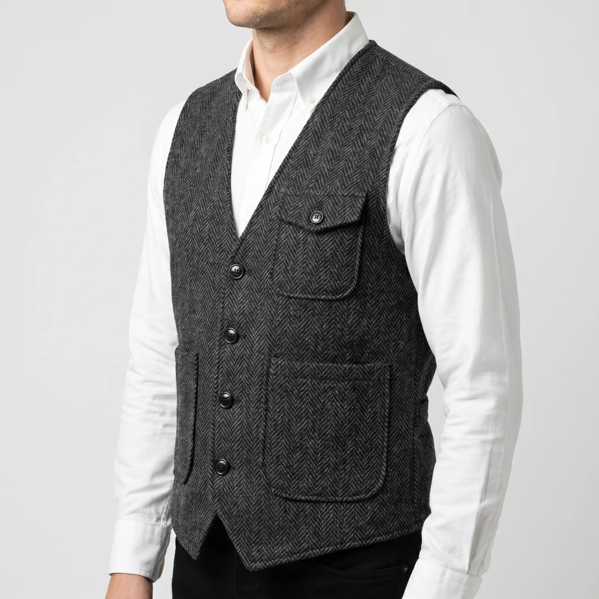 Vestimio - Gilet De Costume Sans Manches