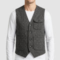Vestimio - Gilet De Costume Sans Manches