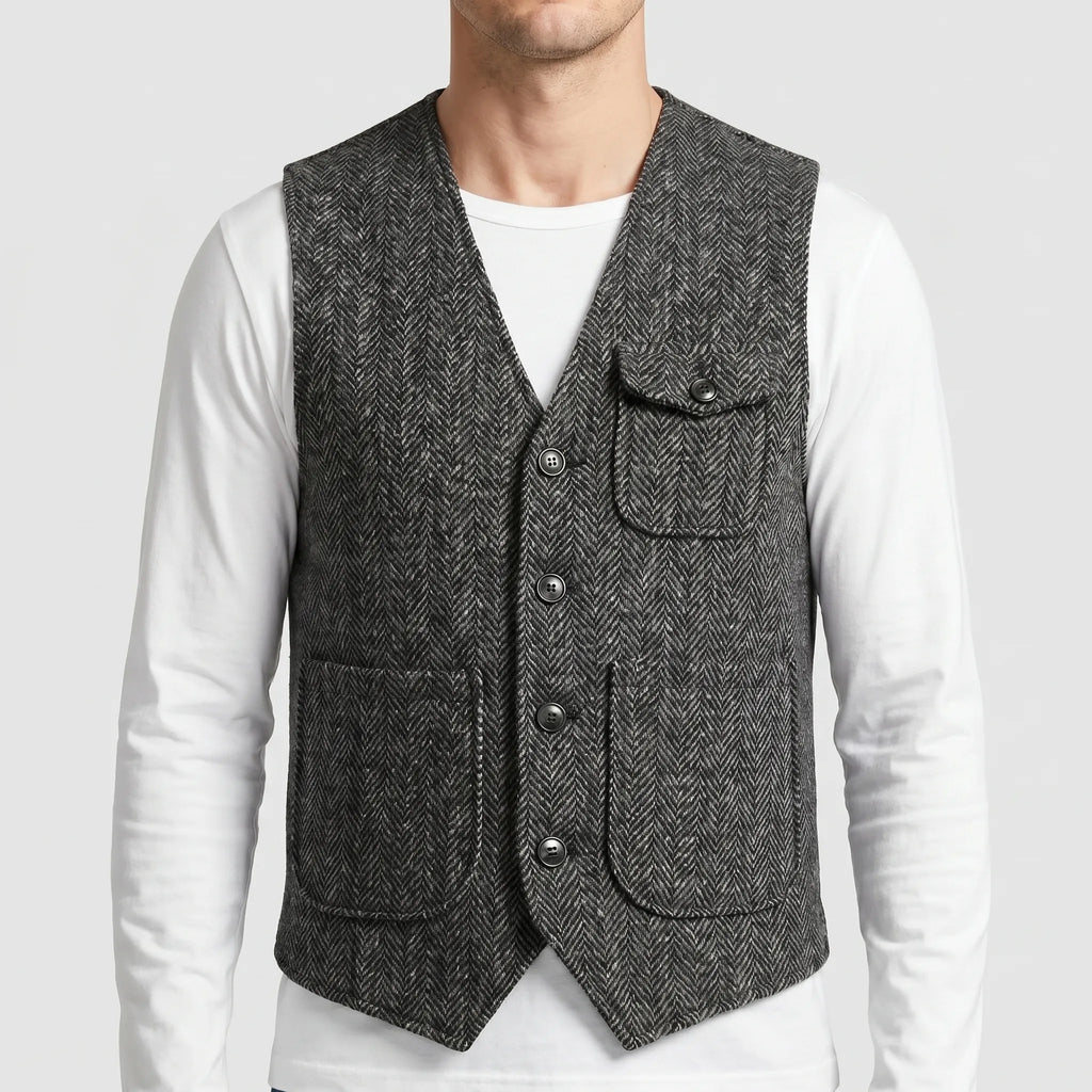 Vestimio - Gilet De Costume Sans Manches