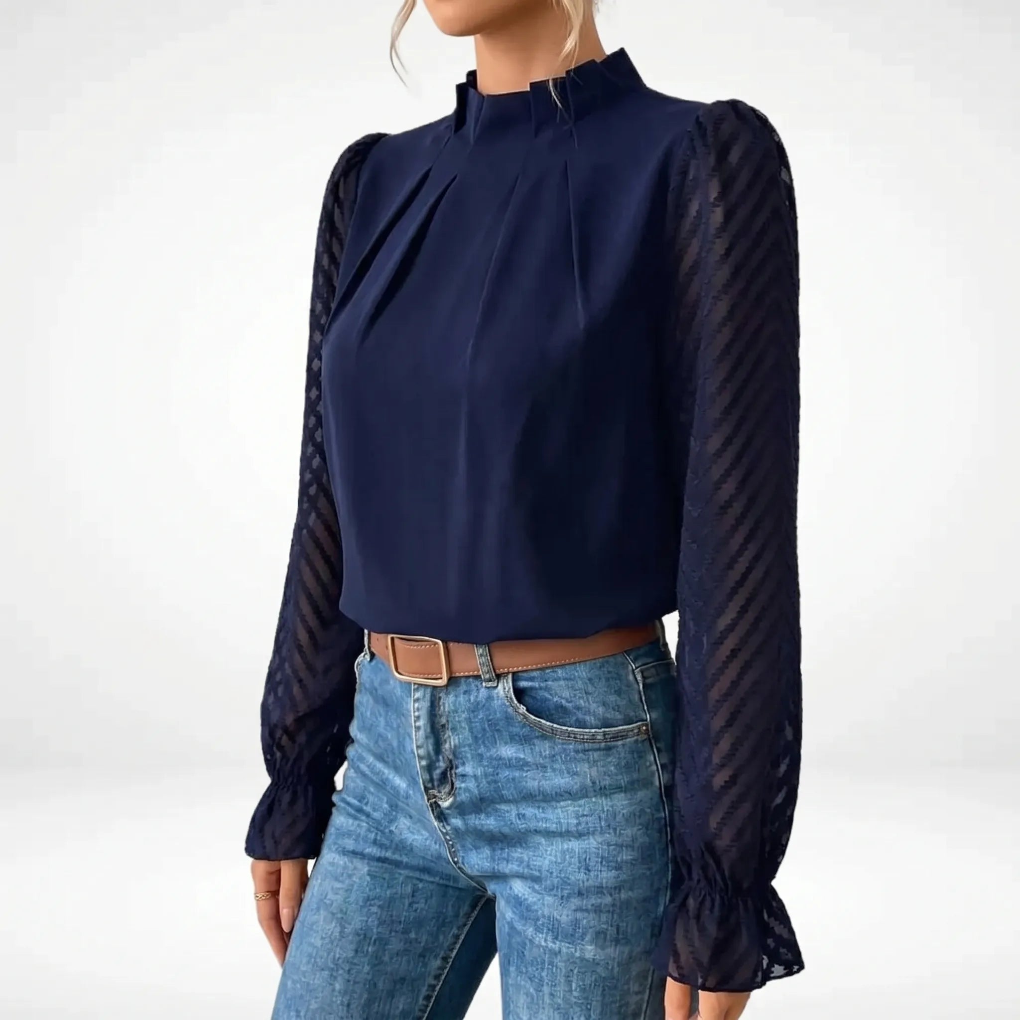 Voilura - Blouse Fluide À Manches Longues