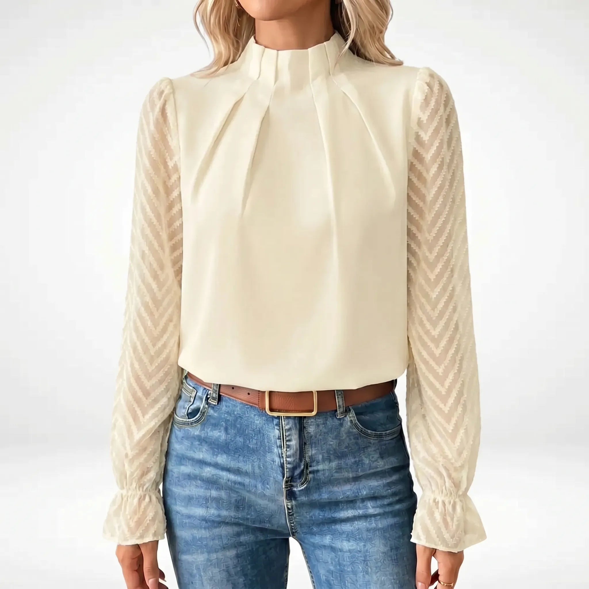 Voilura - Blouse Fluide À Manches Longues