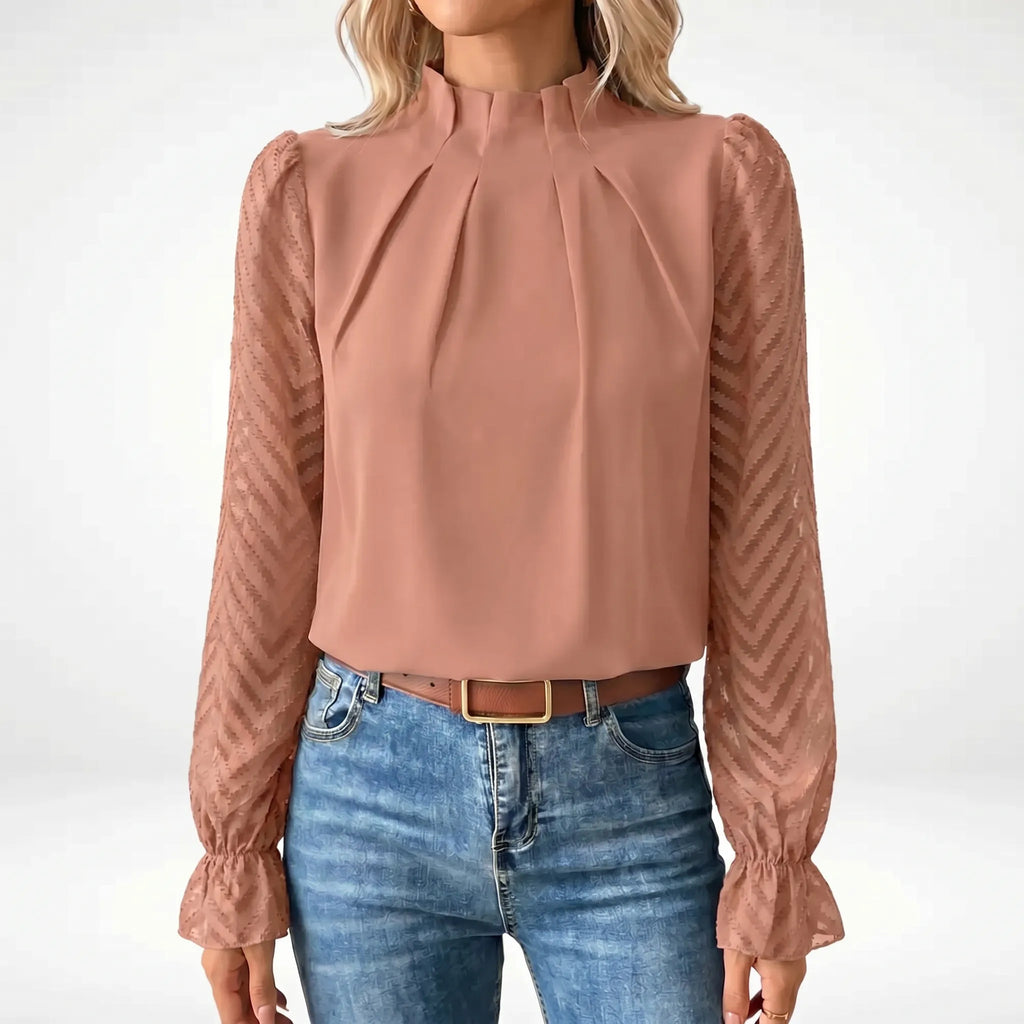 Voilura - Blouse Fluide À Manches Longues