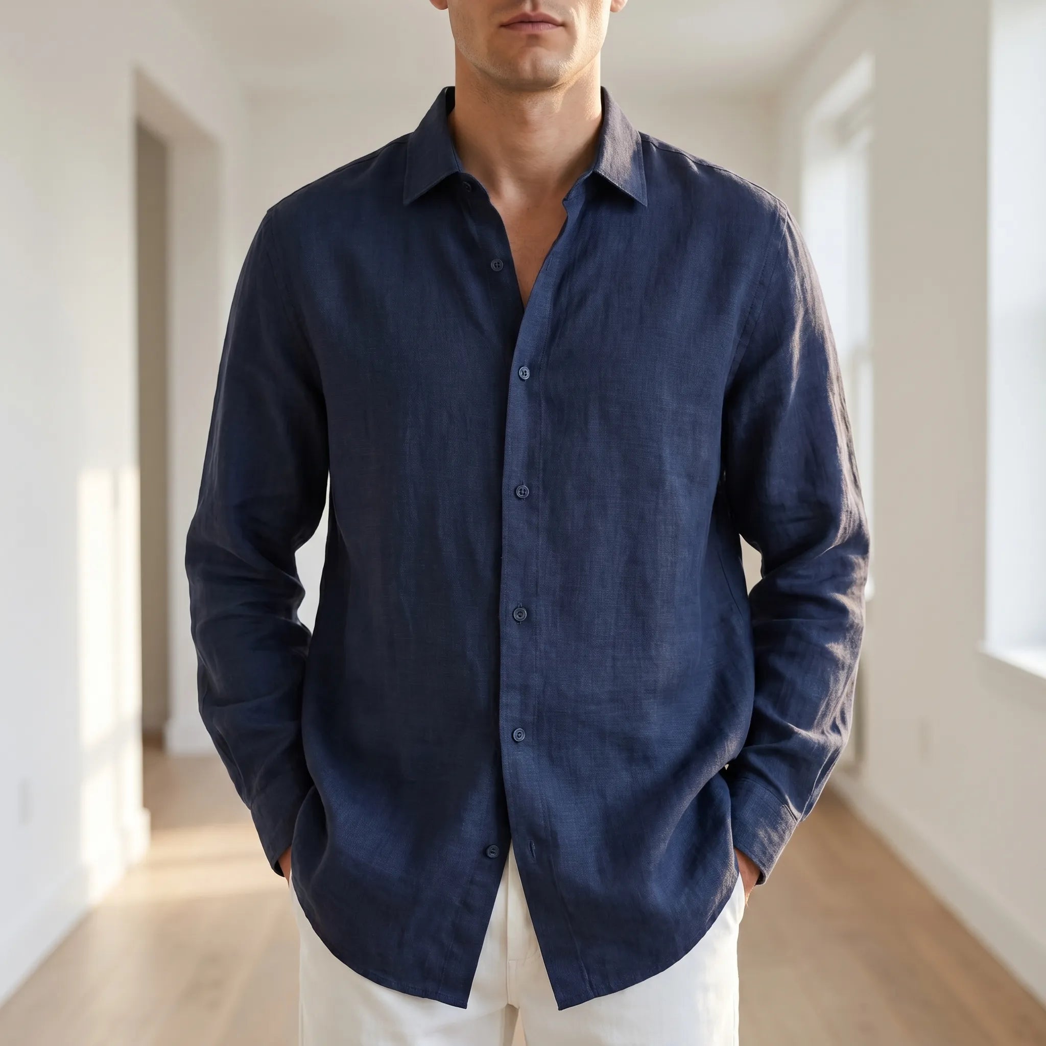 Voliris - Chemise Ample À Manches Longues